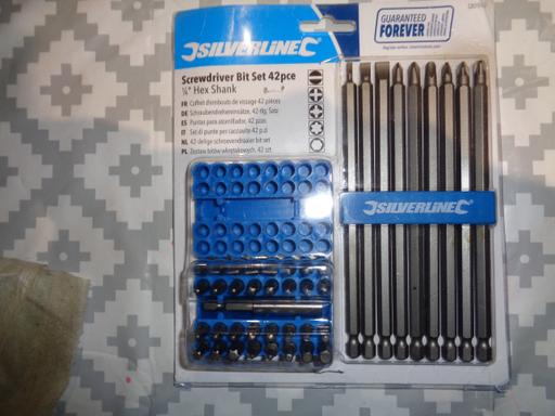 Buy & Sell Torfaen - Wales Hollybush - Torfaen - Photos for silverline 42pc screwdriver bit set (NEW)