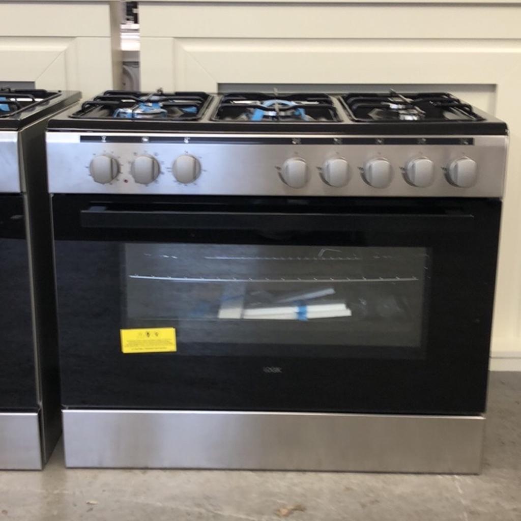🌎GRADED LOGIK 90CM DUAL FUEL RANGE COOKER in Wv10 9ds Wolverhampton for