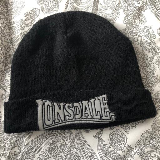 Buy & Sell Somerset Bath and North East Somerset - Photos for Lonsdale hat black beanie winter fleece