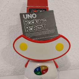 das allseits beliebte Klassiker Spiel
Uno
im der 
rocking Robot Version
steht zum Verkauf
gebraucht aber in einem Zustand der 
wie neu zu betiteln ist
Versand möglich
Versandkosten trägt der Käufer/ die Käuferin
Abholung wird bei allen Spielen bevorzugt