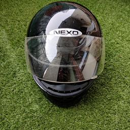 Nexo Motorrad-/Roller Helm
Größe S
Hat ein paar Kratzer abbekommen, erfüllt aber seinen Zweck ;)