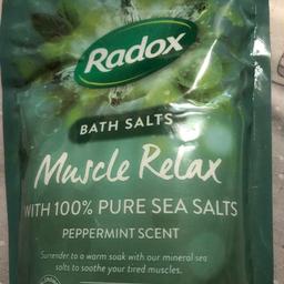 Brand new radox bath salts