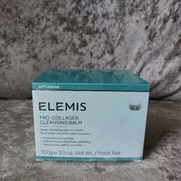 New 100g elemis pro collagen cleansing balm and cloth