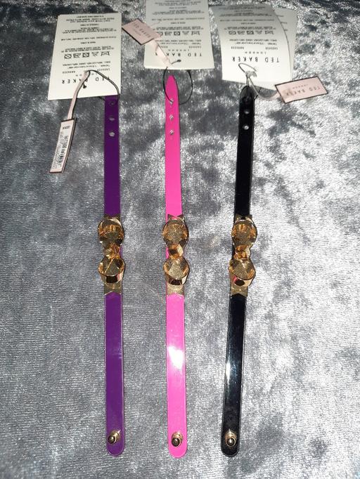 Buy & Sell West Midlands Sandwell - Photos for 3 ted baker patent leather bracelets new