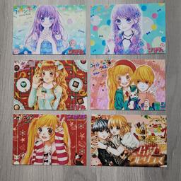 Ich biete hier verschiedene Postkarten aus Japan an. Die sind dicker und stabiler als normale Postkarten. Soweit ich weiss nicht in Deutschland zu kaufen.

#Miyako 
#Sugar Soldier 
#Lion Boy 
#Romantica Clock

*würde gerne nur tauschen gegen Shoco Cards*
