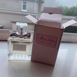 Brand new genuine miss Dior spray 100ml 
Selling very cheap compared to what they go for in the shops, got this from the shop but can’t take it back now