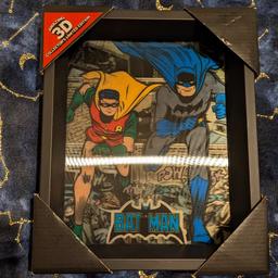 1x spare batman lenticular picture frame. Given one as a gift after purchasing my own. Downsizing my collection. Collection or delivery at buyers cost. Offers accepted on multiple items.
