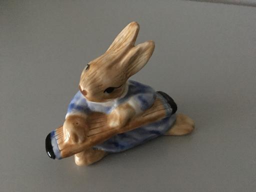 Buy & Sell North Yorkshire Scarborough - North Yorkshire - Photos for RABBIT IN BLUE DRESS CERAMIC FIGURE