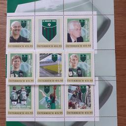 9 Teilige Briefmarkensammlung vom FC Wacker Tirol aus der Saison 2005/06.
9x 55cent
Rarität.

lt. Foto

Privatverkauf. Umtausch und Gewährleistung ausgeschlossen.