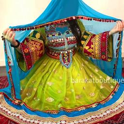 Afghani dress three pieces