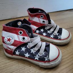 Boys Converse High Tops Size 4