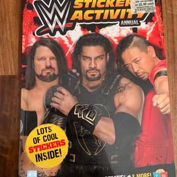 WWE Sticker Activity Book - Brand New
4 Left 
£1.50

Message me if interested :)