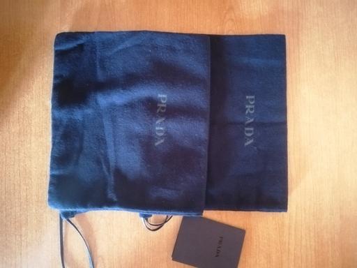 Buy & Sell Central London Blackfriars - Central London - Photos for PRADA 2 Dark Blue Soft Designer Dust Bag 21cm