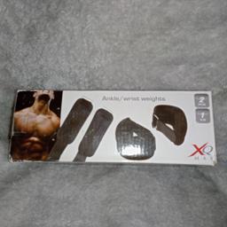 XQ Max ankle/wrist weights.
2 pieces 1kg each.
Black.
Not used but box not perfect.
COLLECTION ONLY.