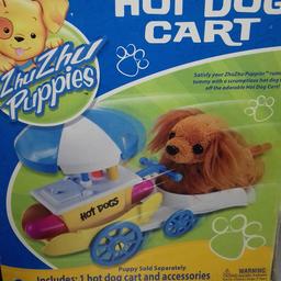 THIS IS FOR A BRAND NEW HOT DOG CART TOY - BOUGHT FROM ARGOS £9.99 - the box is a little bashed as sat in a wardrobe

PLEASE SEE PHOTO