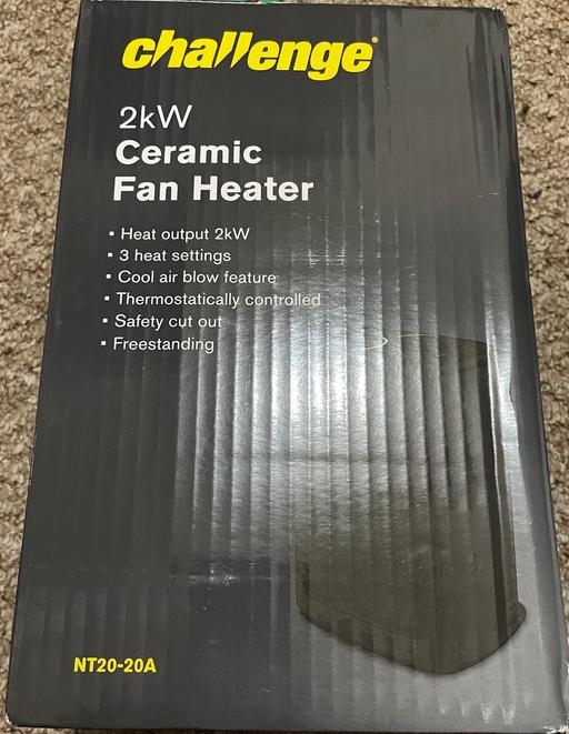 Buy & Sell Tyne and Wear Sunderland - Photos for challenge 2kW Ceramic Fan Heater