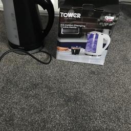 New colour changing kettle in box