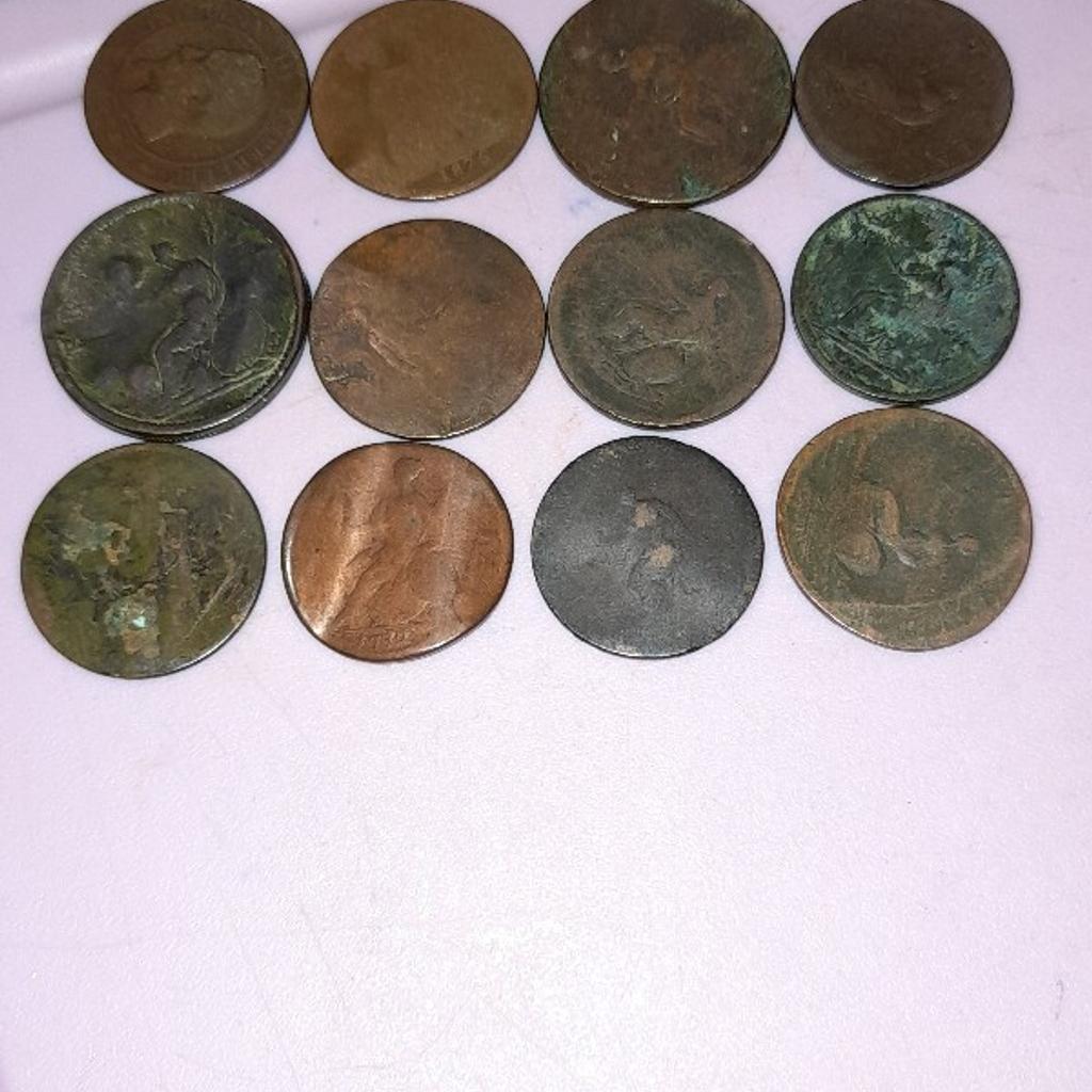 old coins early 1772 one collect no post 1234