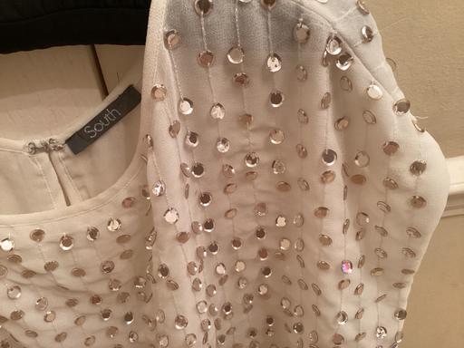 Buy & Sell Essex Maldon - Photos for Sequinned ivory top (18)