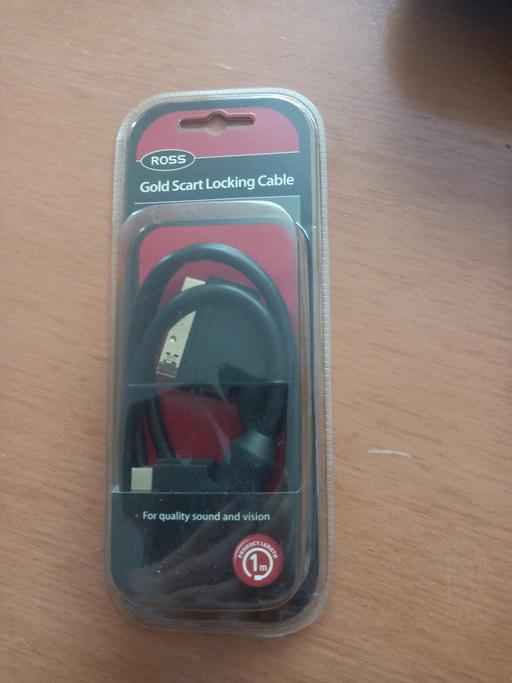 Buy & Sell North London - Photos for ROSS Gold Scart Cable 1m