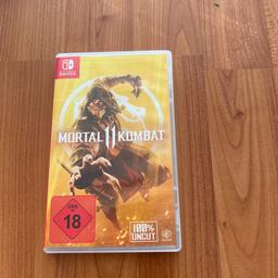 Zu verkaufen ist das Nintendo Switch Spiel Mortal Kombat 11. Es wurde kurz angespielt . Paypal und Versand ist möglich.