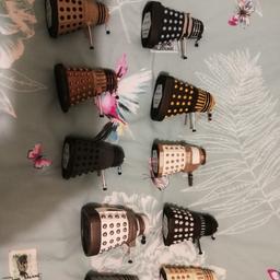 10 x Dalek models. Just been displayed. Collector models