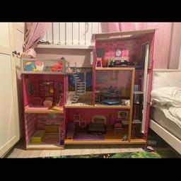 Dolls house with all furniture free collection only have other bits aswell