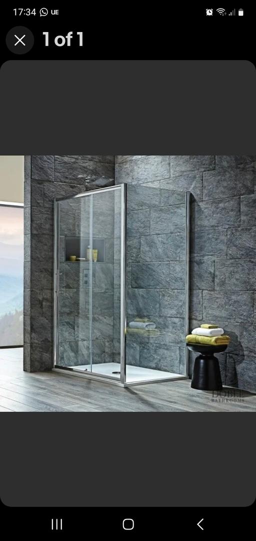 Buy & Sell West Yorkshire Kirklees - Photos for Scudo S8 Sliding Shower Door 1100 mm - SCUD11