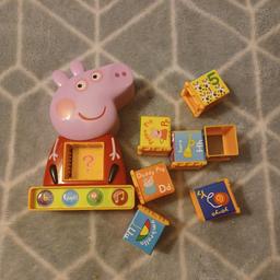Peppa Pig Learning Toy! Still in great condition, hardly played with.