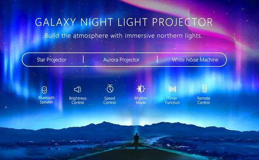 Buy & Sell Essex Basildon - Photos for Galaxy Night Light Projector Northern Lights