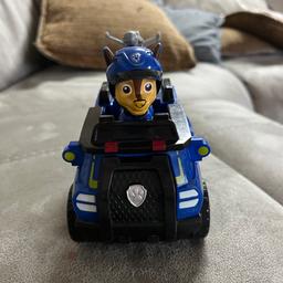 Selling as my sons have outgrown Paw Patrol

Vehicle comes with the original drone as well.  

Have wiped over with an anti bac cloth 

Well played with and as per pics the stickers are missing from the side of the vehicle.