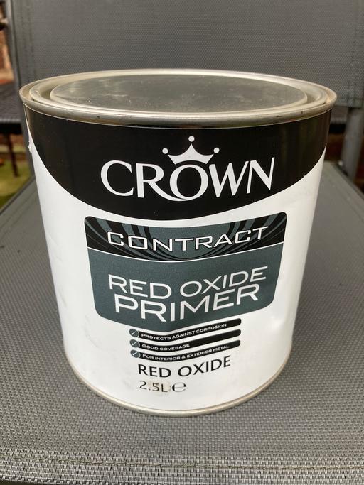 Buy & Sell Derbyshire Chesterfield - Photos for Crown Red Oxide primer 2.5Lt