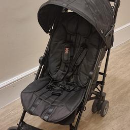 Used Mini Cooper stroller. light and still functions despite some tear on the handle (see pictures) great for travelling and very comfortable for kids.

Features & Benefits:

• Suitable from birth 

• 5-point 3 position harness 

• Four recline positions with near flat recline 

• Adjustable calf support and fixed footrest 

• Padded removable seat liner, shoulder & crotch pads and head cushion 

• Extra-large three panel hood with UPF50 

• Mesh ventilation panels and peekaboo window on hood 

• Ergonomic leatherette handles 

• Four-wheel suspension 

• Lockable front swivel wheels 

• Automatic folding lock 

• Non-slip shoulder carry strap and rubber carry handle 

• Shopping basket 

• Trademark Mini design 

• Lightweight (7.5kg)