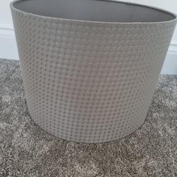 lovely grey lampshade great condition