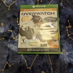 Xbox one copy of overwatch game of the year edition. Disc in great condition and includes inserts. Collection or delivery at buyers cost. Offers accepted on multiple items.