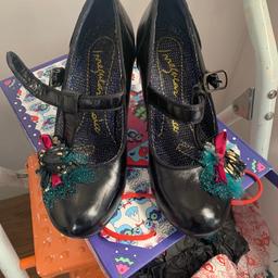 Irregular Choice Toe Bar Shoes Black. Comes from a smoke and pet free home.