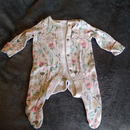 Baby flower jumpsuit from newborn