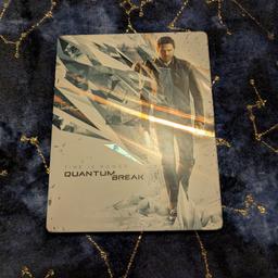 Xbox one copy of quantum break steelbook edition. Disc in great condition and steelbook has a few dents. Collection or delivery at buyers cost. Offers accepted on multiple items.