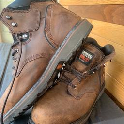 Brown Timberland pro work boots
Heavy duty leather and Protective steel toe
Mens Size 9 (43)
Excellent condition only worn couple times and never worn to work !!
Cost £140!!