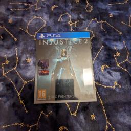 Limited edition steelbook copy of injustice 2 for PS4. Comes complete with steelbook and protective sleeve. Disc, steelbook and sleeve are all in great condition. Unknown if the darkeid has been claimed. Collection or delivery at buyers cost. Offers accepted on multiple items.