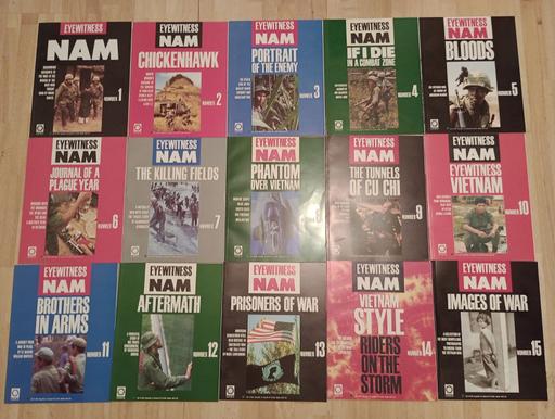 Buy & Sell North London West Hackney - North London - Photos for EYEWITNESS NAM magazines box collection.