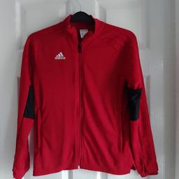 Adidas red Tracksuit top in good condition age 11-12yrs
Collection only Rossington