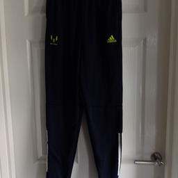 Adidas Messi Tracksuit bottoms in good condition age 13-14yrs
Collection only Rossington
