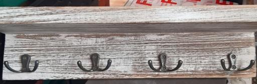 Buy & Sell Merseyside Sefton - Photos for Bleached wood coat hooks and shelf