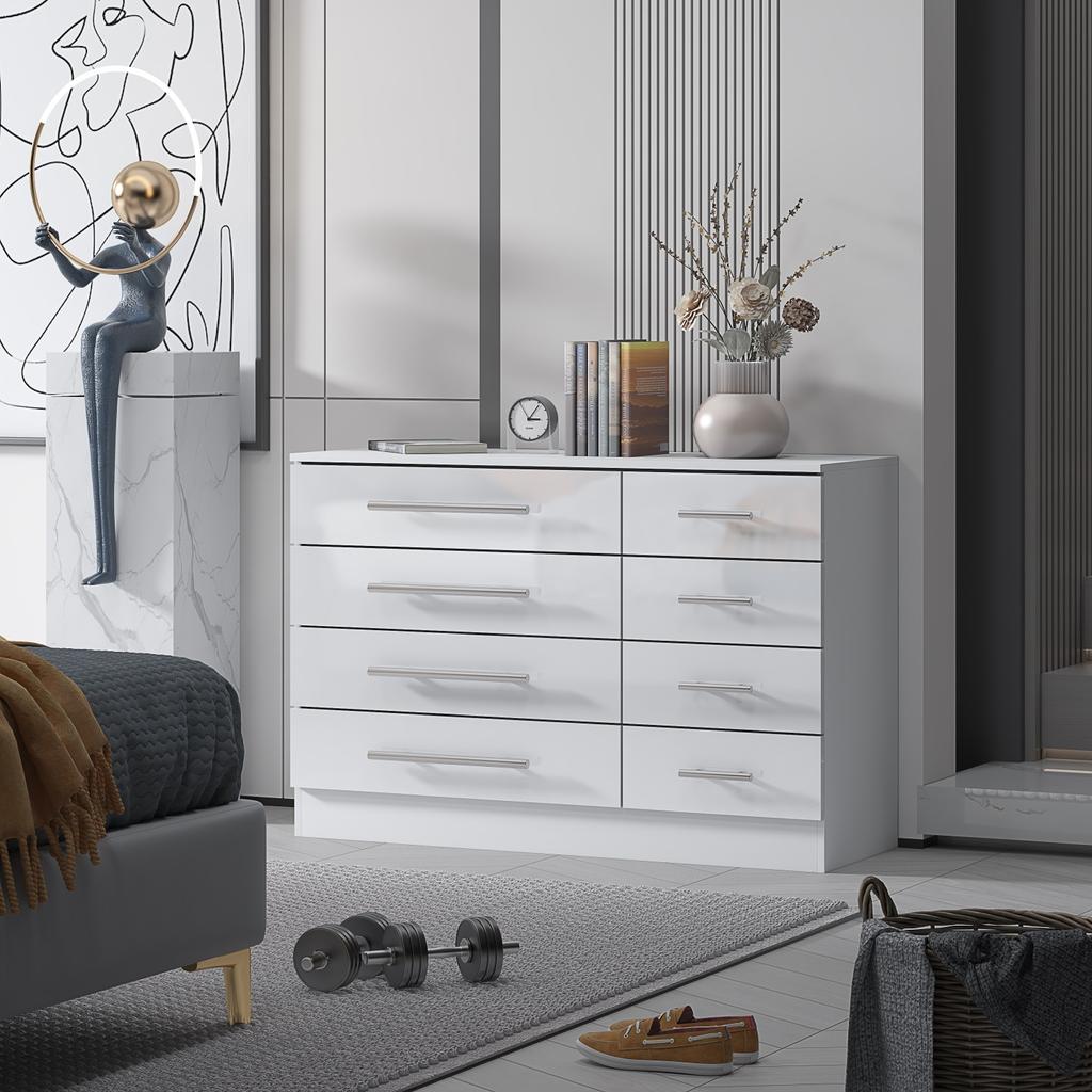 High Gloss 8 Drawer Sideboard/Cupboard in OL16 Rochdale for £100.00 for