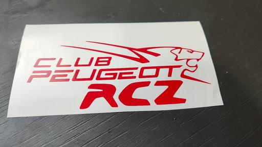 Vehicles Newport - Wales Bettws - Newport - Photos for Peugeot rcz club sticker