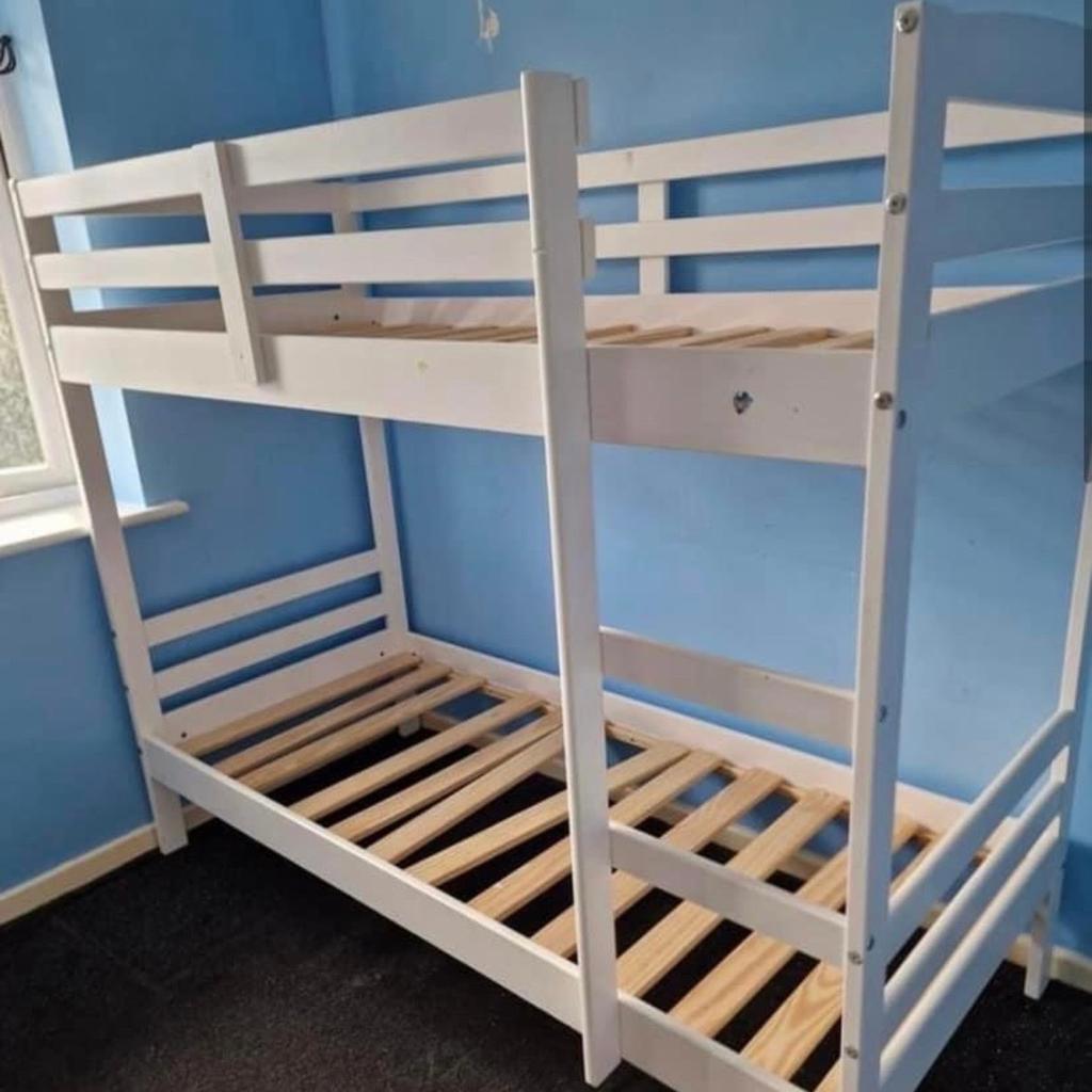 Toddlers bunk beds in white in GU47 Sandhurst for £50.00 for sale Shpock
