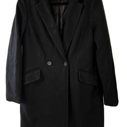 Hi and welcome to this beautiful looking Womens Dorothy Perkins Long Pea Coat Size UK 10 in perfect condition