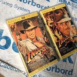 Indiana Jones vhs collection 
Can be posted for £3