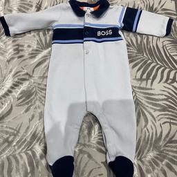 Baby grow Boss
Age 3 months
Worn once immaculate condition
Check out my other baby items 👶🏼💙